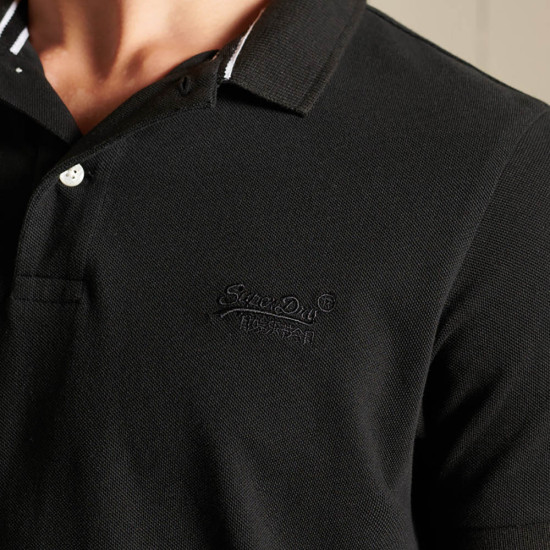 Superdry Ανδρική κοντομάνικη μπλούζα Organic Cotton Classic Pique Polo Shirt